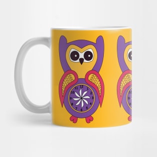 Twin birds baby owls Mug